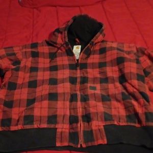 Rare Vintage Carhartt J260 DKR Plaid jacket